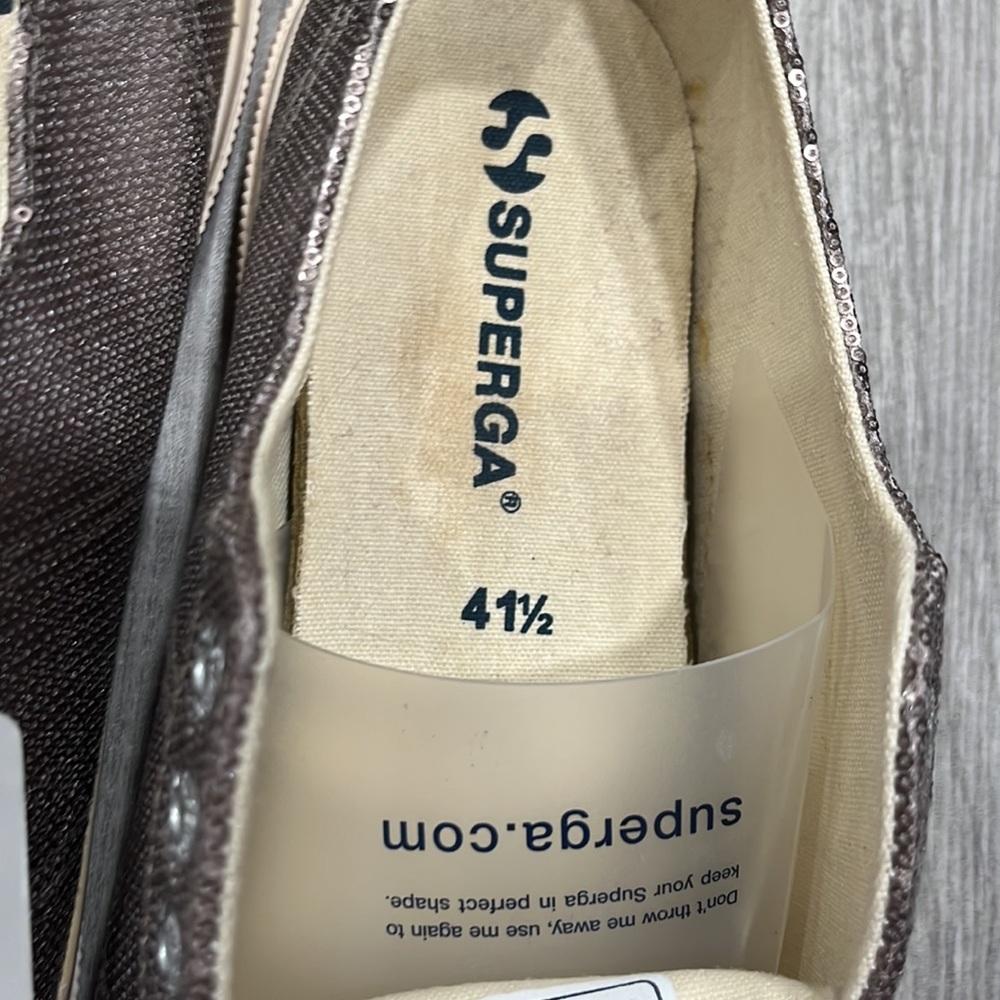 SUPERGA  SEQUINS TENNIS SHOES NEW - Picture 5 of 7